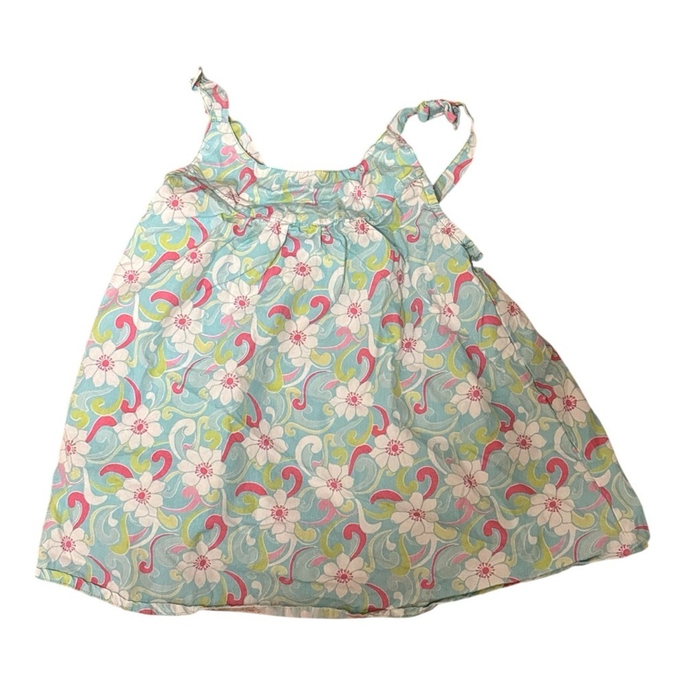 Gymboree Floral Tank Top - Blue, Pink, Yellow Size 8